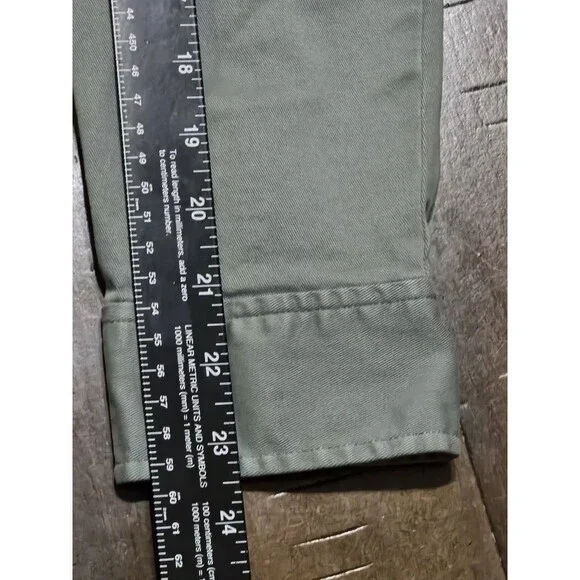 J. Crew Dress  Womens  Zip Front Chino 8  Long Sleeve Gree Granolagirl Academia - Picture 12 of 16